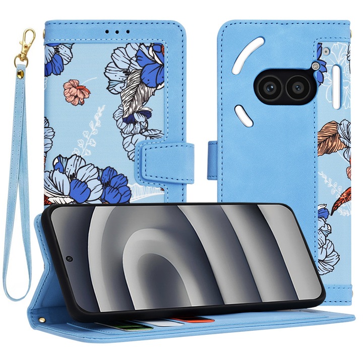 Carcasa de protectie pentru Nothing Phone (2a) / Nothing Phone (2a) Plus, bleu