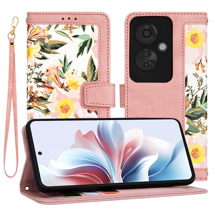 Carcasa de protectie pentru Oppo Reno11 F, roz