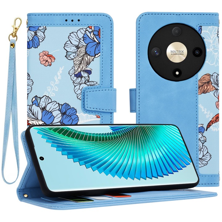 Carcasa de protectie pentru Honor Magic6 Lite, bleu
