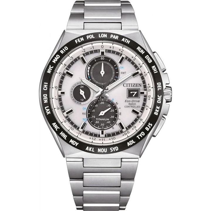 Мъжки часовник Citizen, Super Titanium AT8238-84A, Аналогов