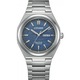 Férfi karóra Citizen Super Titanium Eco-Drive AW0130-85L, ezüst/kék