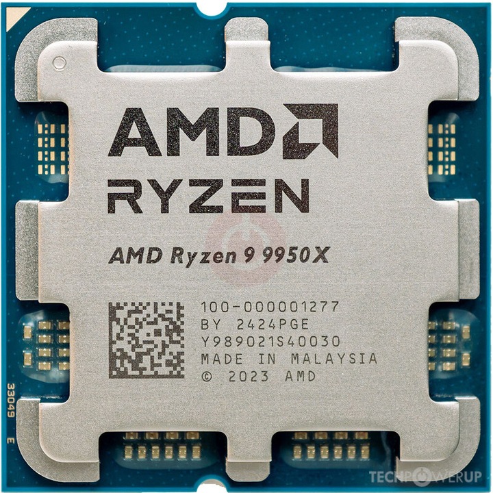 Процесор AMD RYZEN 9 9950X TRAY 100-000001277