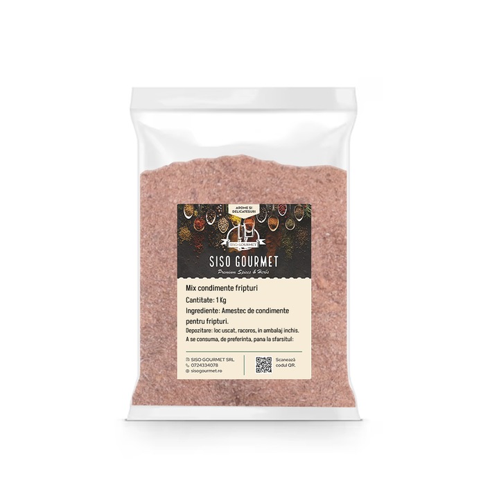Mix condimente pentru fripturi, 1 kg, Siso Gourmet