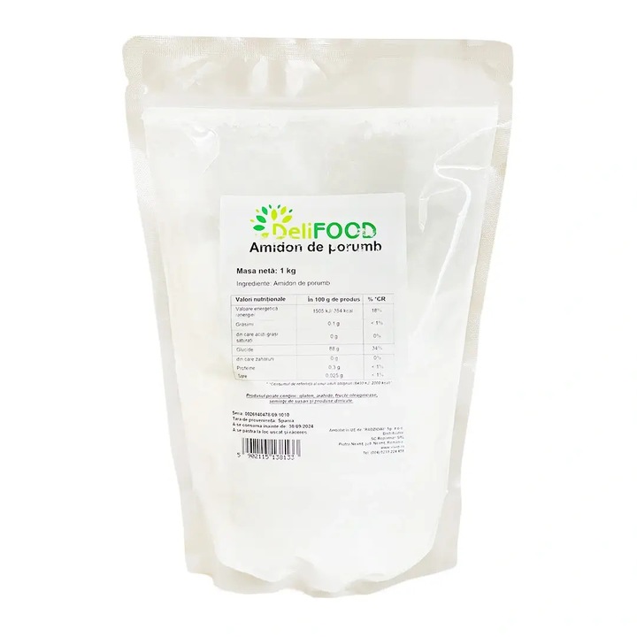 Amidon de porumb 1 kg DeliFOOD