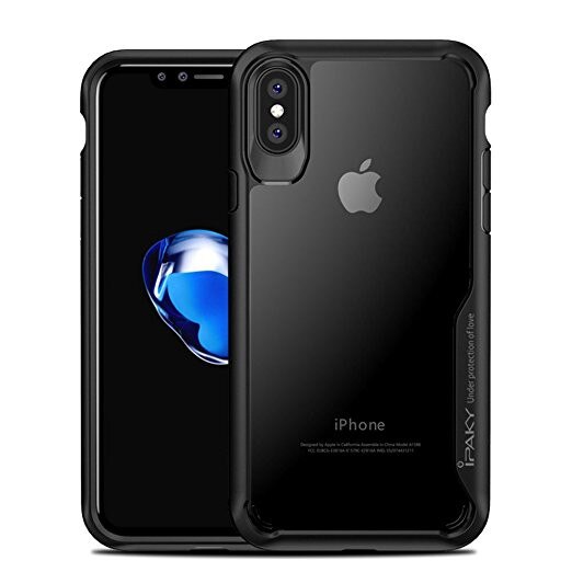 Husa Leku Clear Case iPhone X Black