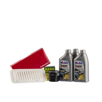 Pachet schimb ulei MOBIL pentru Peugeot 107 1.0i, benzina Pachet schimb ulei MOBIL pentru Peugeot 107 1.0i, benzina