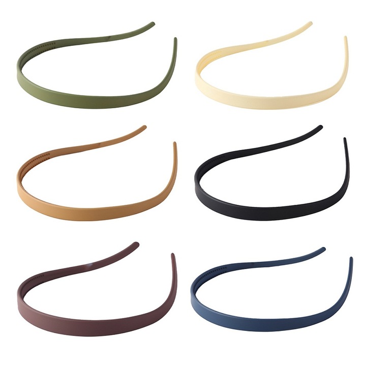 Bentita de par, set 6 bucati, OVERTANG, confortabile, culori stilate