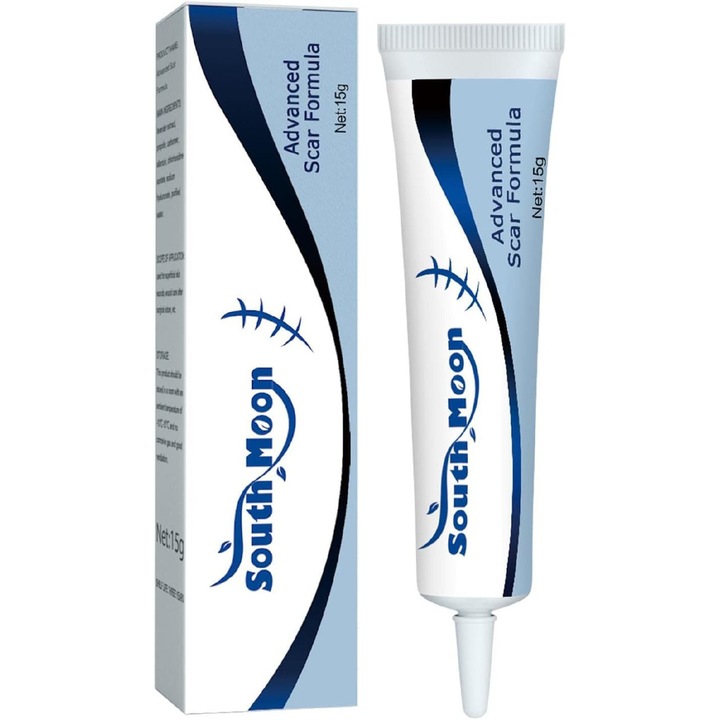 Gel pentru ingrijirea pielii South Moon, gel pentru ingrijirea pielii neteda a corpului, gel avansat pentru cicatrici (pentru cicatrici chirurgicale)