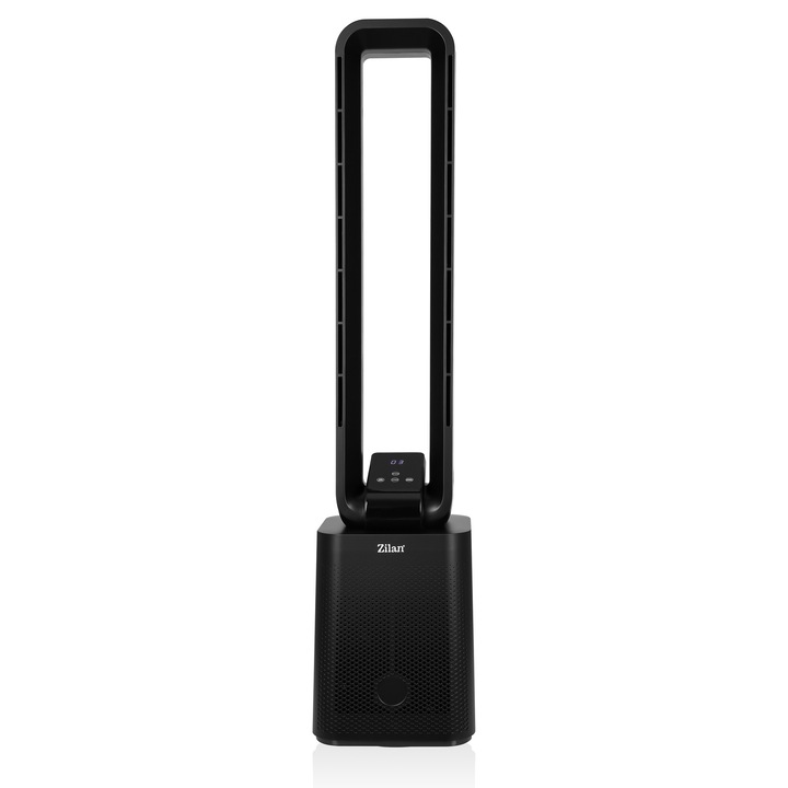 Zilan ZLN1087 lapát nélküli toronyventilátor, időzítő, LED kijelző, távirányító, 50W