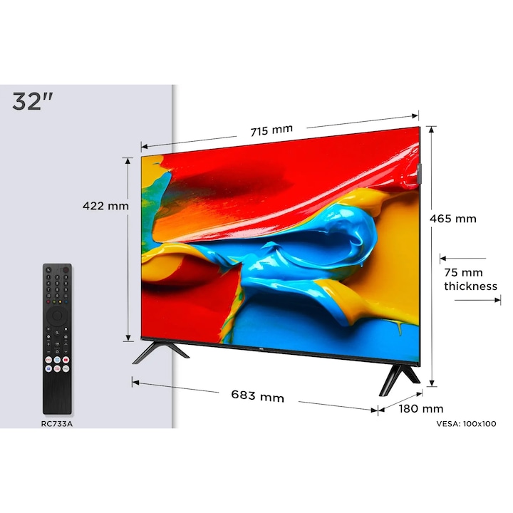 TCL 32V4C - imagine produs 2