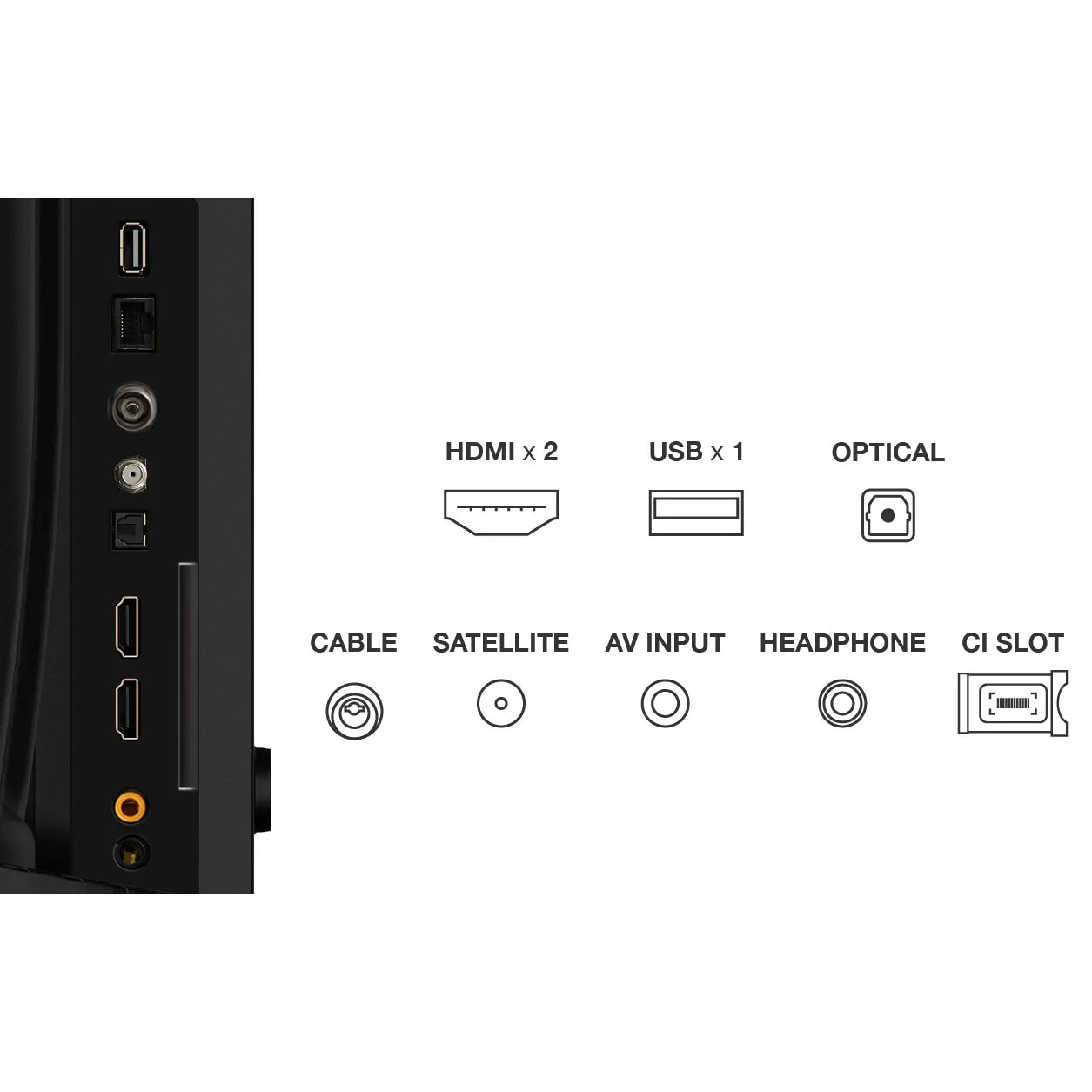 QLED 32V4C, 80 cm, Smart Google TV, HD