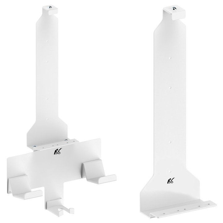 2 db-os PS5 állványkészlet, NanoRS RS181, 10 kg, NanoRS RS180-zal, 10 kg, fehér