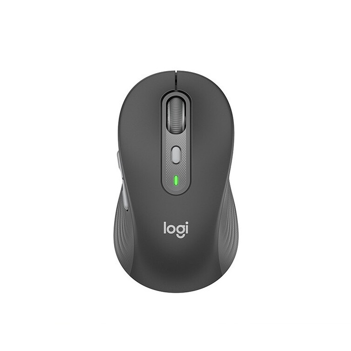 Mouse wireless Logitech M750, 5 butoane, tehnologie Bluetooth, negru ...