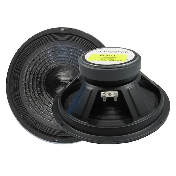 Нискочестотен високоговорител Hadex Q348, 10 inch, 8 ohm, 100 W