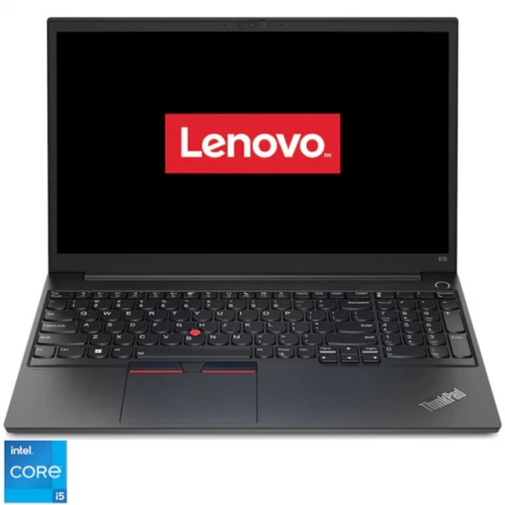 Lenovo ThinkPad E15 Gen 4 laptop Intel® Core™ i5-1235U processzorral (akár 4,40 GHz-ig), 15,6", Full HD, IPS, 16 GB, 256 GB SSD, Intel® Iris® Xe Graphics kártya, Windows 11 Pro