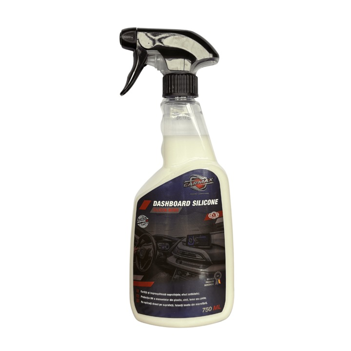 Solutie de intretinere bord, antistatica, protectie UV 750 ml Carmax