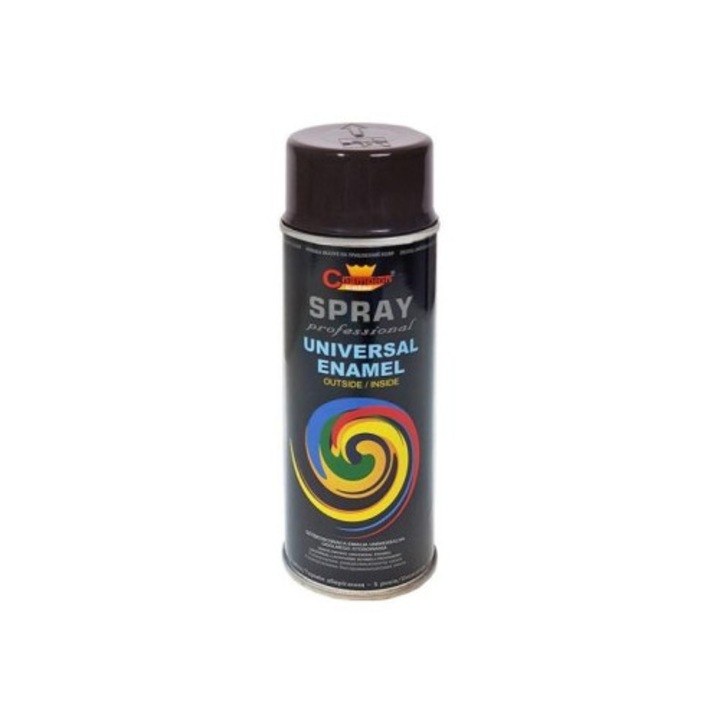 Fényes fekete sprayfesték (ral 9005), Champion Color, 400ml fekete