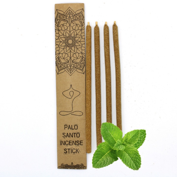 Betisoare Mari de Palo Santo - Menta (4 buc)