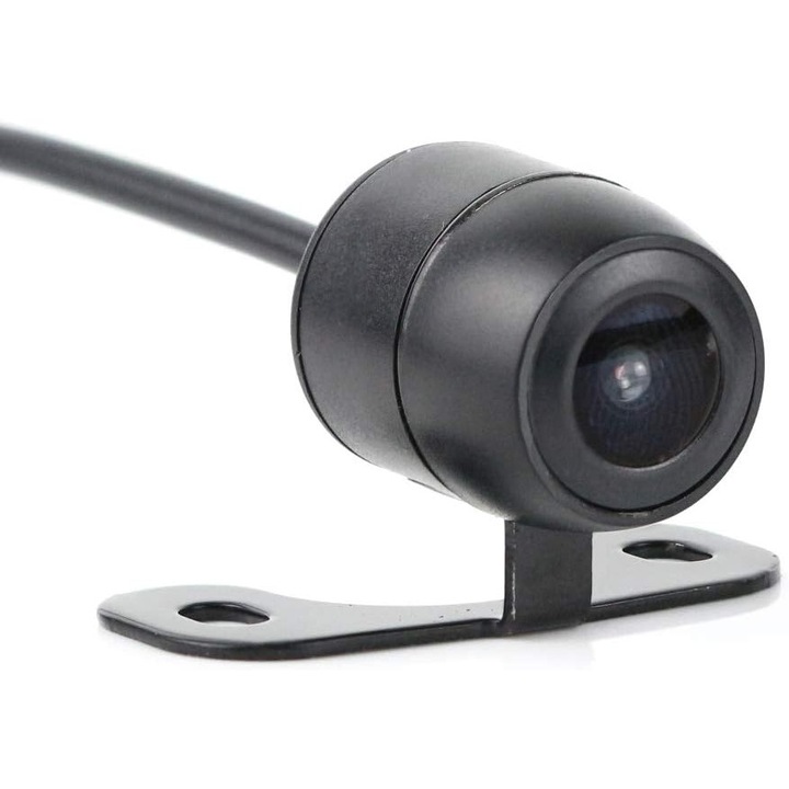 Camera video auto, unghi 170 ultra wide, amplasare dorsala, cabluri incluse, 720P rezolutie, viziune de noapte