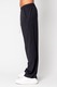 Pantalon lung cu snur Black II 15993, Negru