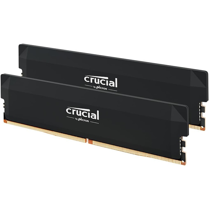 Memorii Crucial Pro OC Gaming, 32GB 2x16, DDR5, 6400MHz, CL38