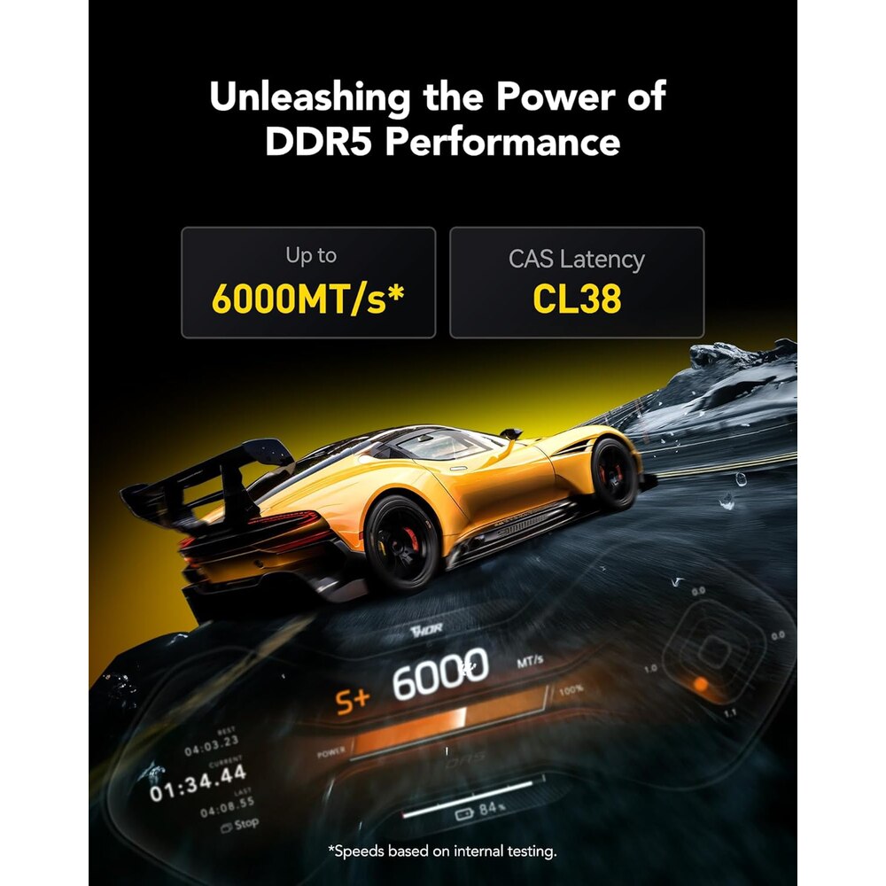Memorii RAM Lexar THOR OC, 32GB 2x16, DDR5, 6000MHz, CL38 - eMAG.ro