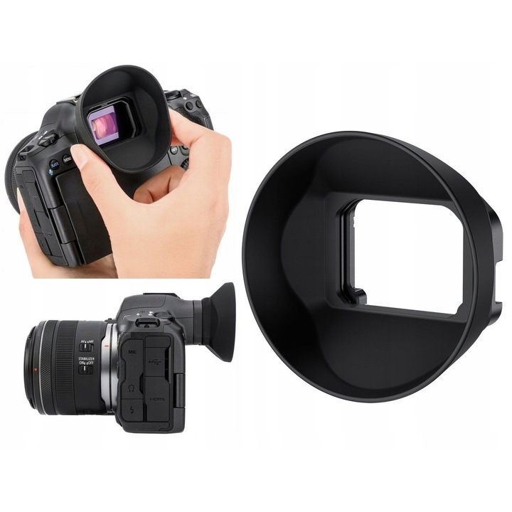 Ocular vizor pentru CANON EOS R5 R 5 Mark II MK II MKII JJC, EC-R5IIC