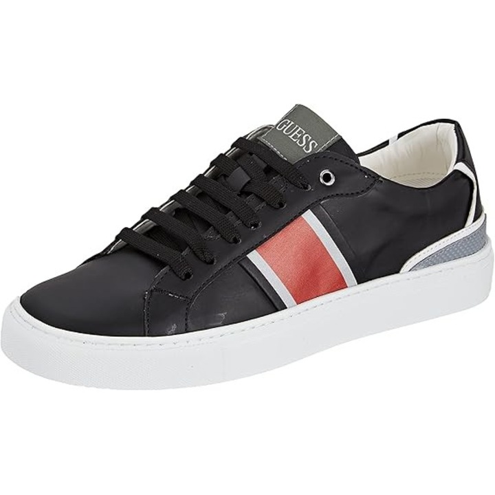 Guess férfi cipő, ökológikus bőr, fekete, 45 EU