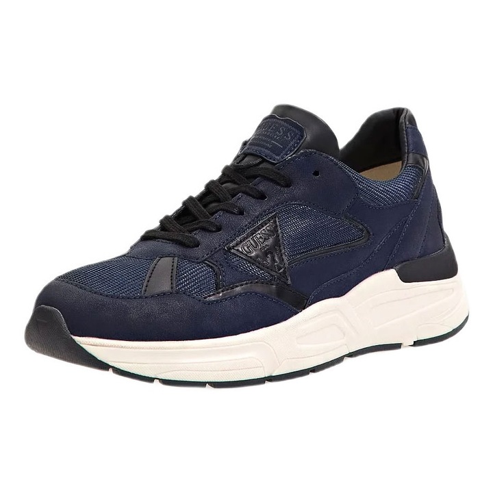 Guess férfi cipő, ökológikus bőr, kék, Kék