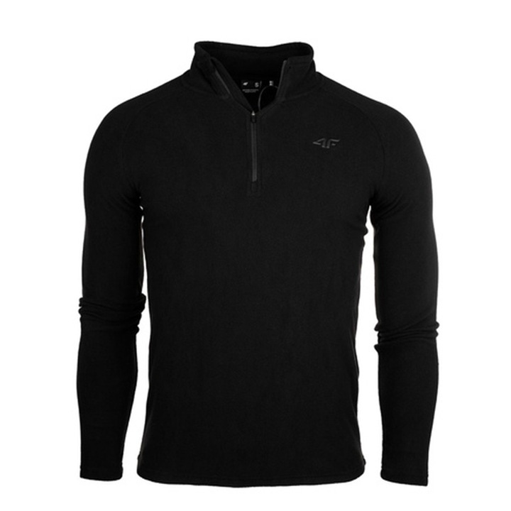 Мъжки термо суитшърт 4F, Полиестер, Черен, 3XL INTL
