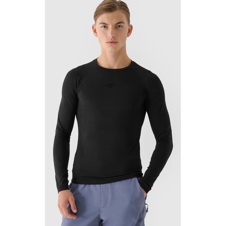 Мъжки термо суитшърт 4F, Полиамид, Черен, 3XL INTL