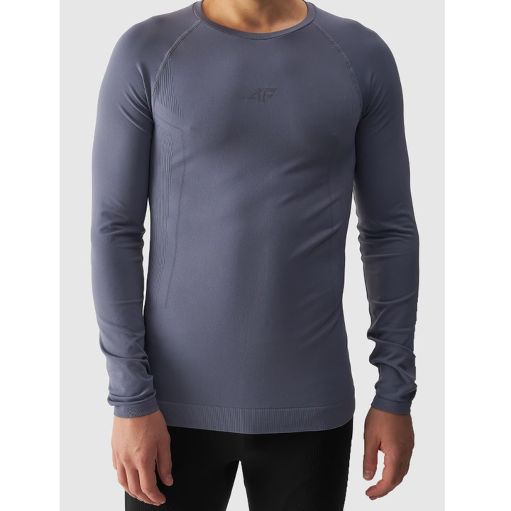Мъжки термо суитшърт 4F, Полиамид, Син, 3XL INTL