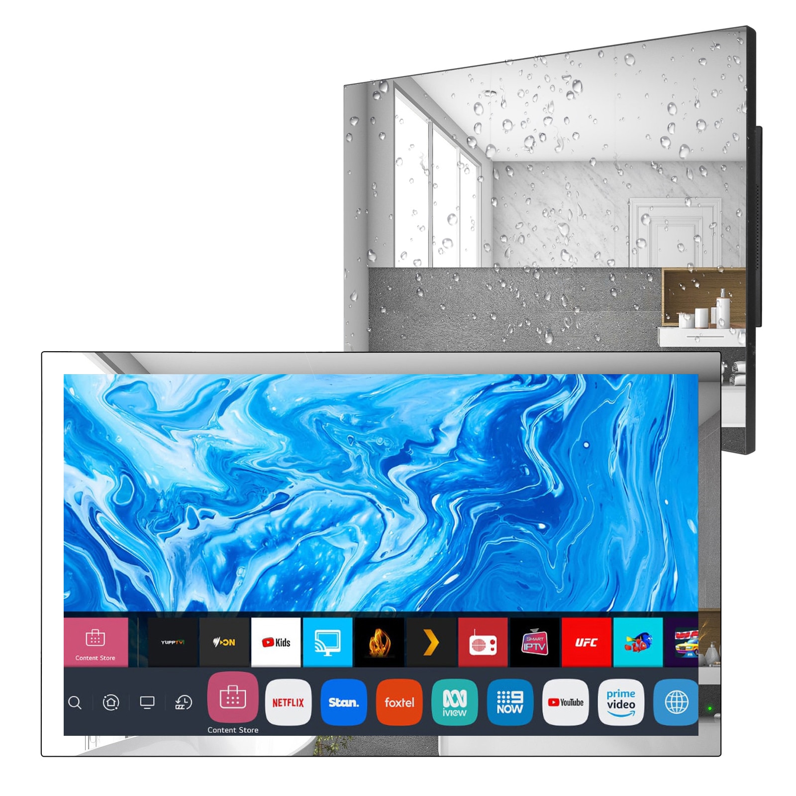 Televizor Smart Soulaca 61cm, Full HD, Waterproof, Wi-Fi