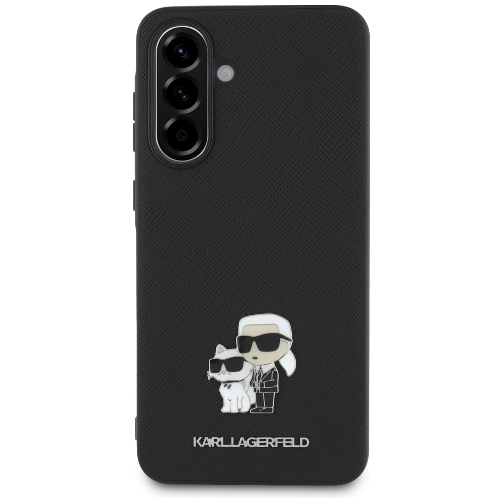Husa pentru Samsung Galaxy A56 5G - Karl Lagerfeld Saffiano - KarlChoupette Metal Pin
