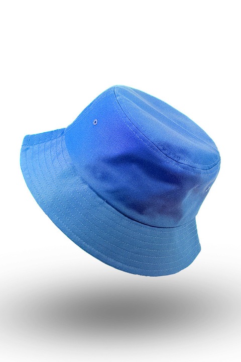 Palarie bucket hat culoare - albastru