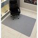 Covoras pentru scaun de birou, Baza antiderapante TPR, 90x120cm, Gri deschis