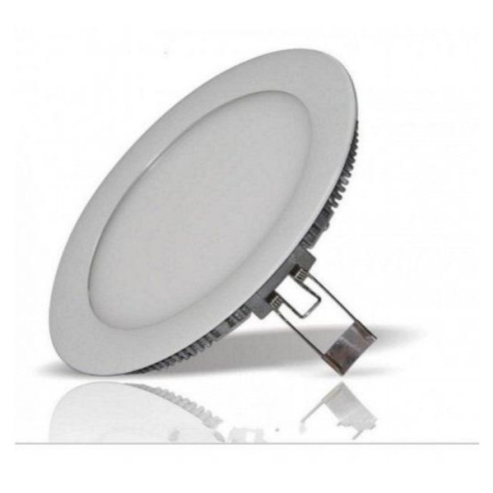 Nestix 6930295 LED panel, 24W, süllyesztett, kerek, természetes fehér, AL