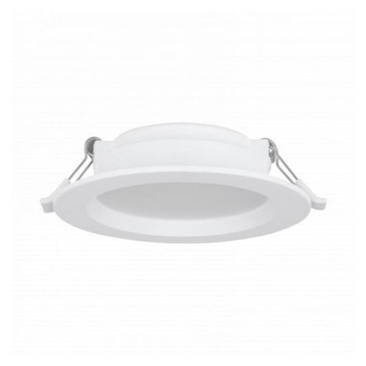 EGLO 9741037 LED panel, süllyesztett, 6W, kerek, fehér, 11.7 cm, meleg fehér, műanyag, EGLO, ECO RANGE, IDUN-E, 74103