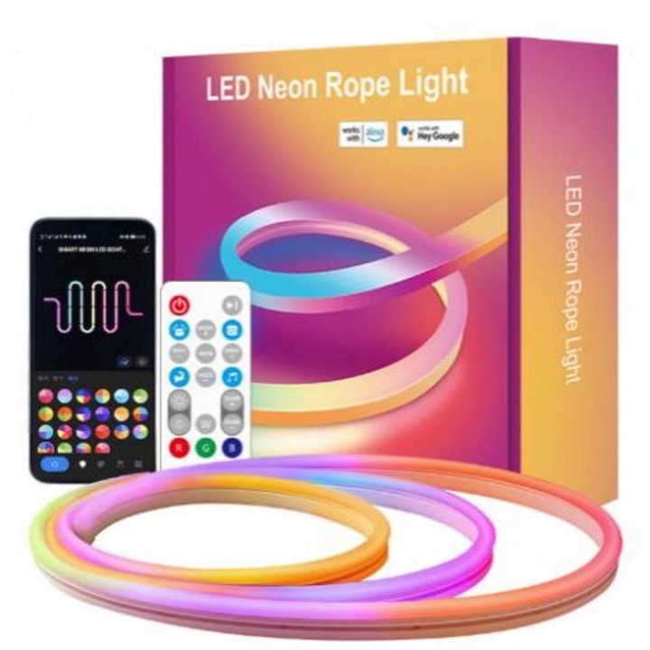 MTS 1991047 LEDISSIMO AMBIENT LIGHT WiFi IR Phantom Music 5M Neon Strip 24V