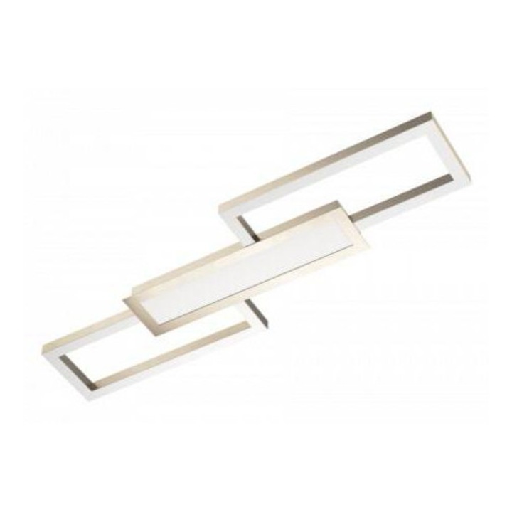 EGLO 9997915 LED lámpatest, mennyezeti, 37W, CCT, dimmelhető, távirányítóval, nikkel, EGLO, MONIROTE, 99791