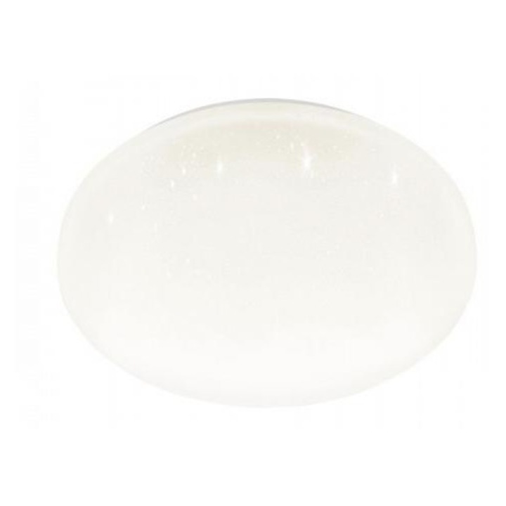 EGLO 34455 LED осветително тяло, таванно/стенно, кръгло, кристален ефект, 18W, естествено бяло, IP44, EGLO, FRANIA-S, 900363