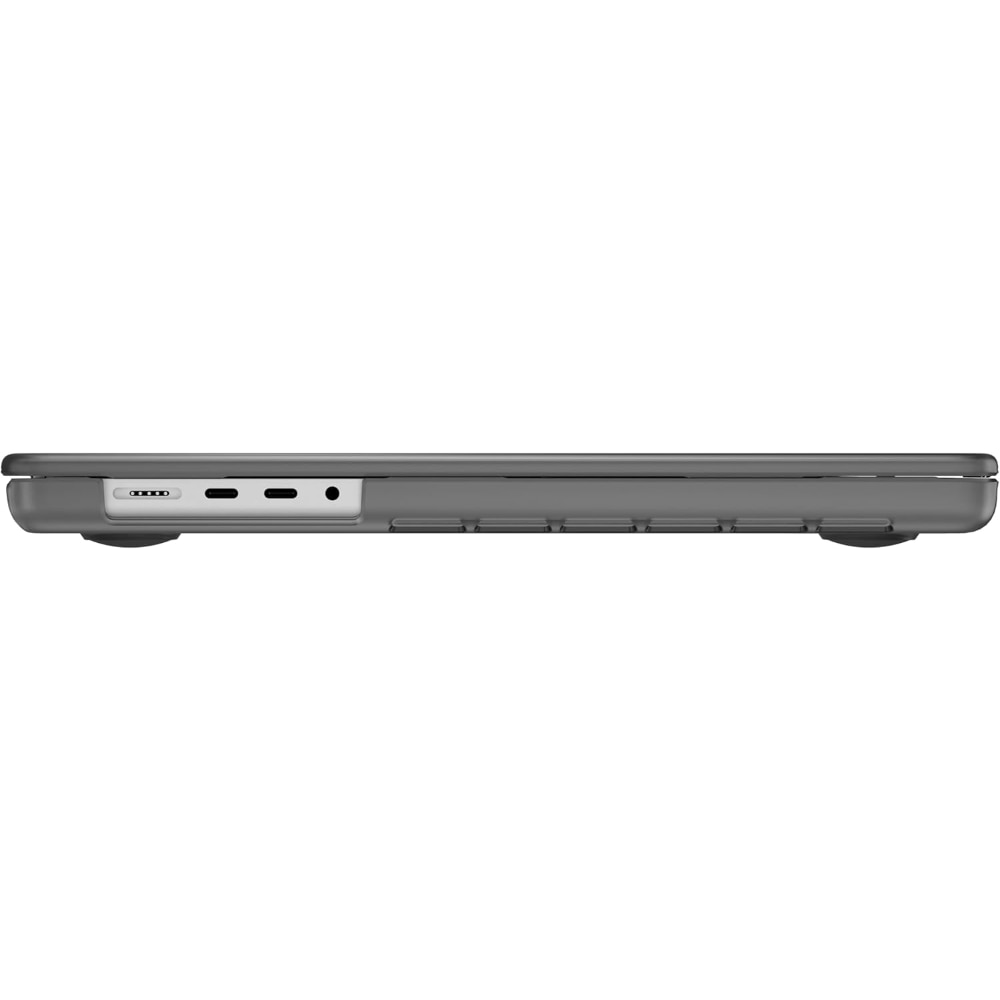 Carcasa Hard Shell pentru MacBook Air 13 (2022/2023/2024/2025) M Series(M4/M3/M2) (A2681/A3113/A3240), Husa & Protectie MacBook, Frost negru mat