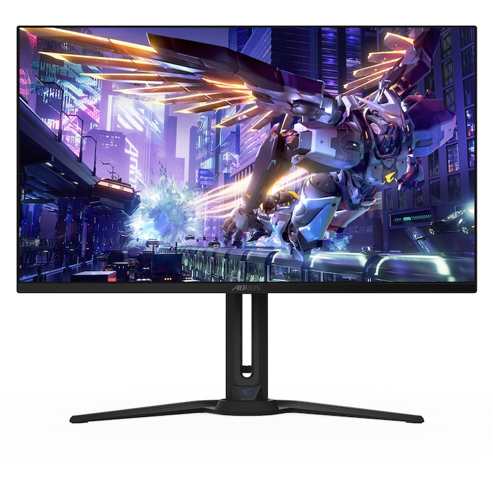 Gigabyte AORUS FO32U2P gamer OLED monitor 31.5", 4K UHD (3840x2160), 240Hz, 0.03ms, AMD FreeSync Premium Pro, OLED Care, Pivot, VESA, fekete