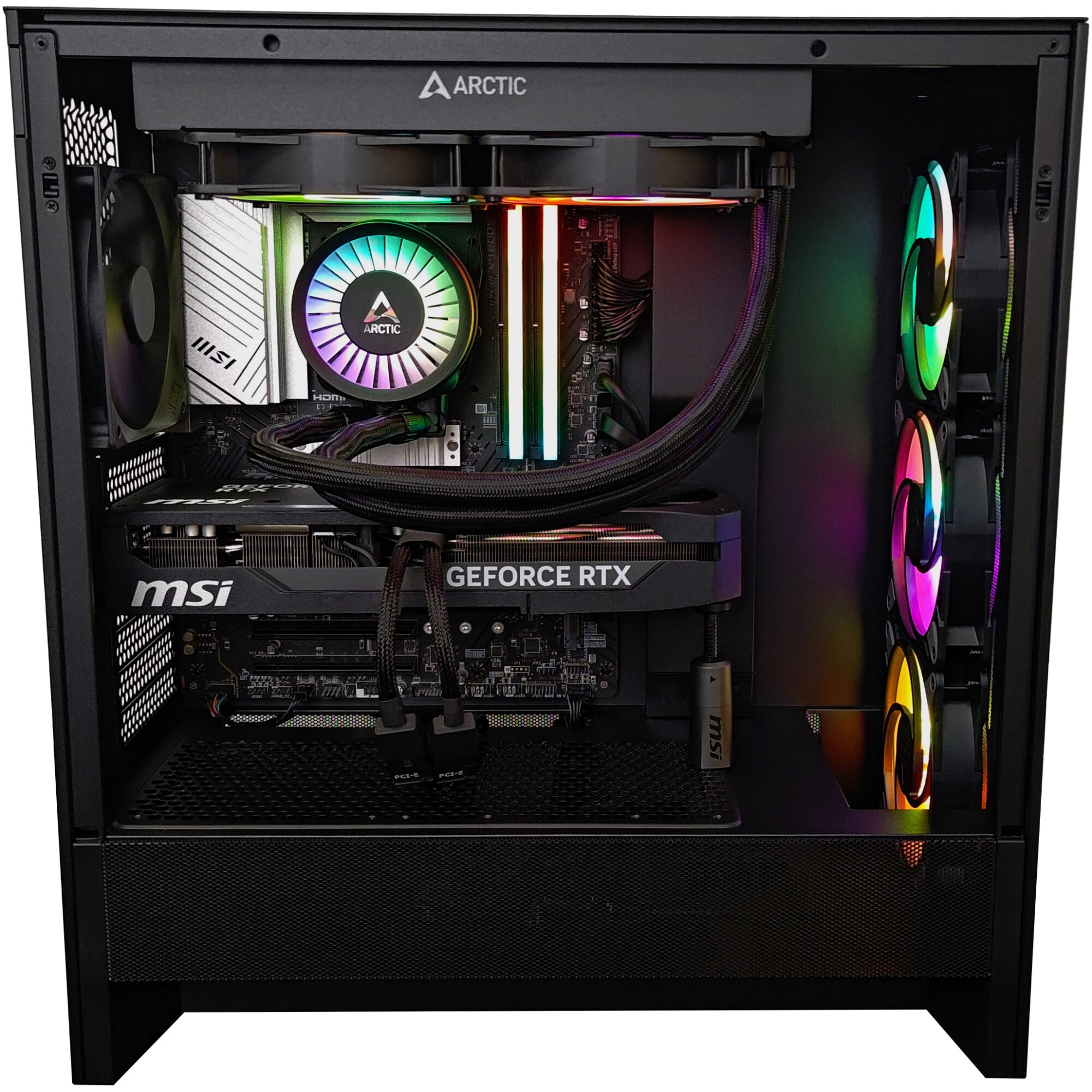Sistem Desktop PC Gaming A+ cu procesor Intel Core i7-14700K pana