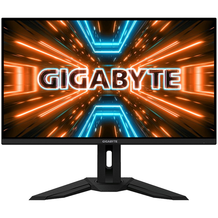 Gigabyte M32U-EK LED IPS Gaming monitor 31,5", 4K UHD (3840x2160), 144 Hz, 1 ms MPRT, AMD FreeSync Premium, VESA DisplayHDR 400, Boxe 3 W x2, USB Type-C, 2x HDMI, Display Port, Pivot, VESA, fekete