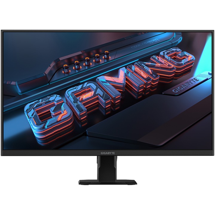 GIGABYTE GS27FA Gaming monitor, 27", IPS, FHD, 1920 x 1080, DisplayPort, HDMI, AMD FreeSync, 180 Hz, 1 ms, Fekete