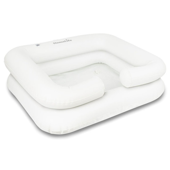 Felfújható hajmosó, TV PRODUCTS, 10l, fehér, 56x18x52cm