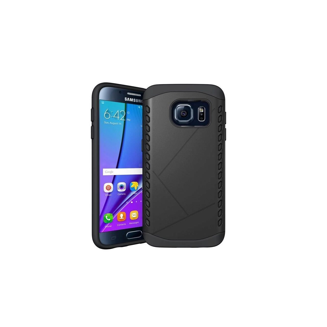 Screech gold Coast Husa Samsung Galaxy S7 G930 - iberry Armor Shield Black - eMAG.ro