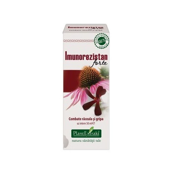 Imunorezistan Forte, Plant Extrakt, Produs Fitoterapic Recomandat pentru Refacerea si Revitalizarea Organizmului in Timpul Virozelor si Infectiilor Respiratorii, 50ml Imunorezistan Forte, Plant Extrakt, Produs Fitoterapic Recomandat pentru Refacerea si Revitalizarea Organizmului in Timpul Virozelor si Infectiilor Respiratorii, 50ml