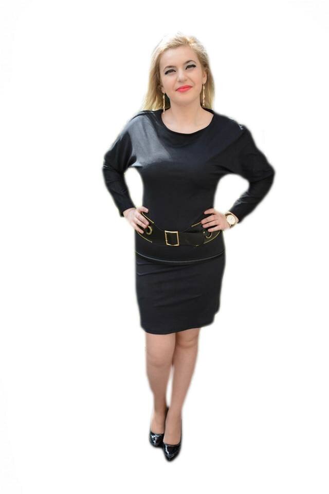 Rochie tinereasca de toamna,D&J Exclusive, Bleumarine